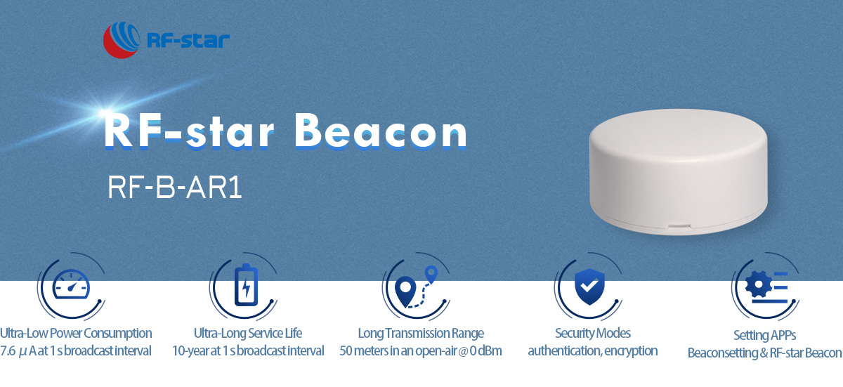 larga distancia de transmisión Bluetooth iBeacon