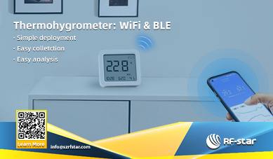 Termofgrómetro WiFi y BLE