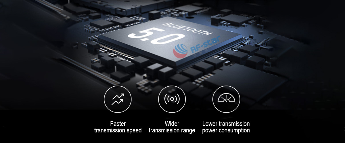 BLE 5.0 admite transmisión de mayor distancia y mayor velocidad