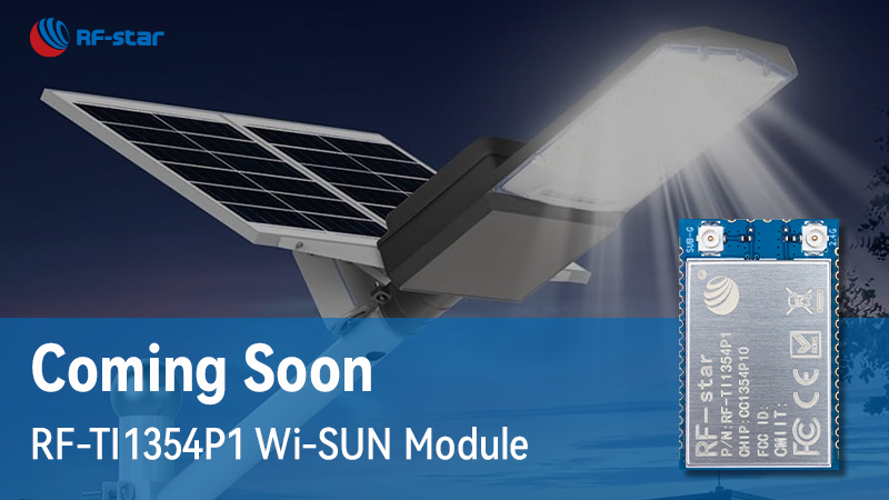 El módulo Wi-SUN RF-TI1354P1 estará disponible próximamente