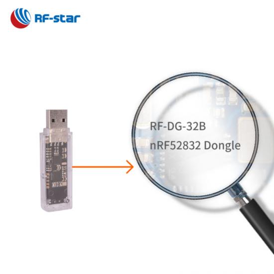 RF-DG-32B nRF52832 Detector de llaves USB