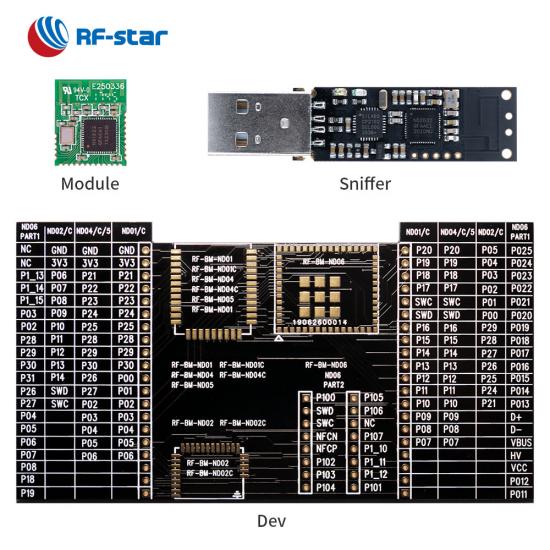 BLE4.2 nRF51822 Module RF-BM-ND02