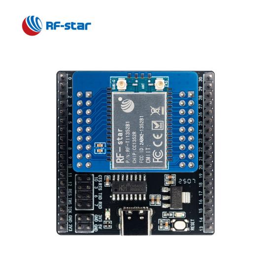 CC1352R Multiprotocol Wireless Module RF-TI1352B1 with Sub-1 GHz and 2.4-GHz bands