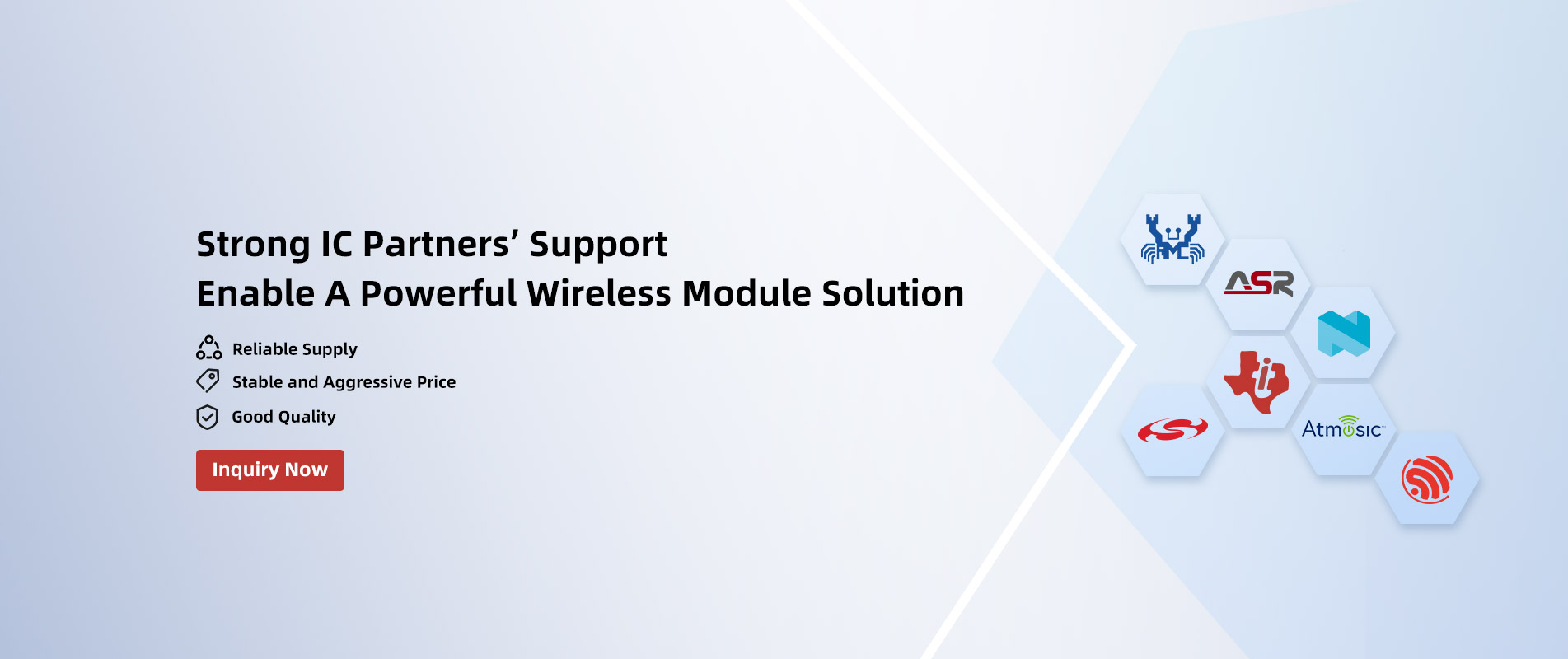 Strong IC Partners' Support Enable A Powerful Wireless Module Solution