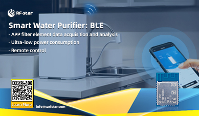 Purificador de agua inteligente BLE