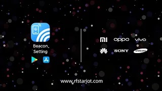 ¿Cómo usar Beacon? Configuración de baliza ultrabaja RFstar iBeacon Eddystone a través de la aplicación de configuración de baliza