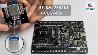 ¿Qué puede hacer el módulo RFBM2642B1 CC2642R BLE?