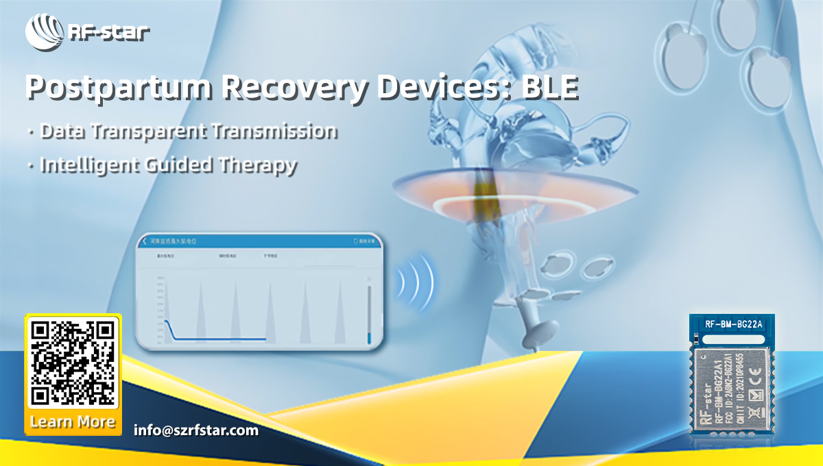 Dispositivos de recuperación posparto:BLE
